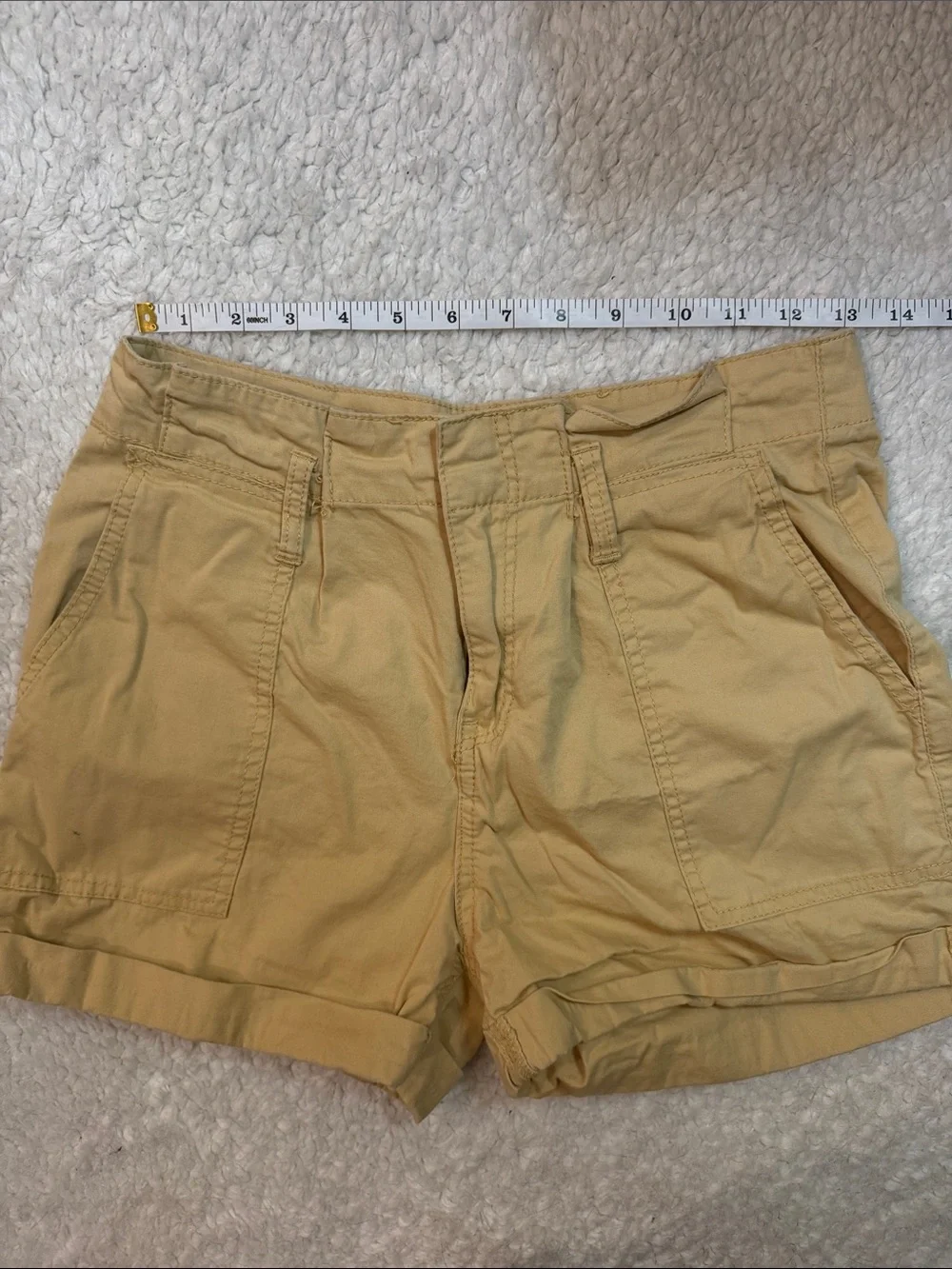 Khaki Women's Shorts